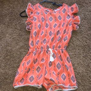 Real love girls orange romper